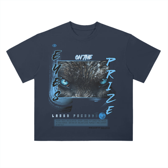 "Eyes on the Prize" - Drop Shoulder T